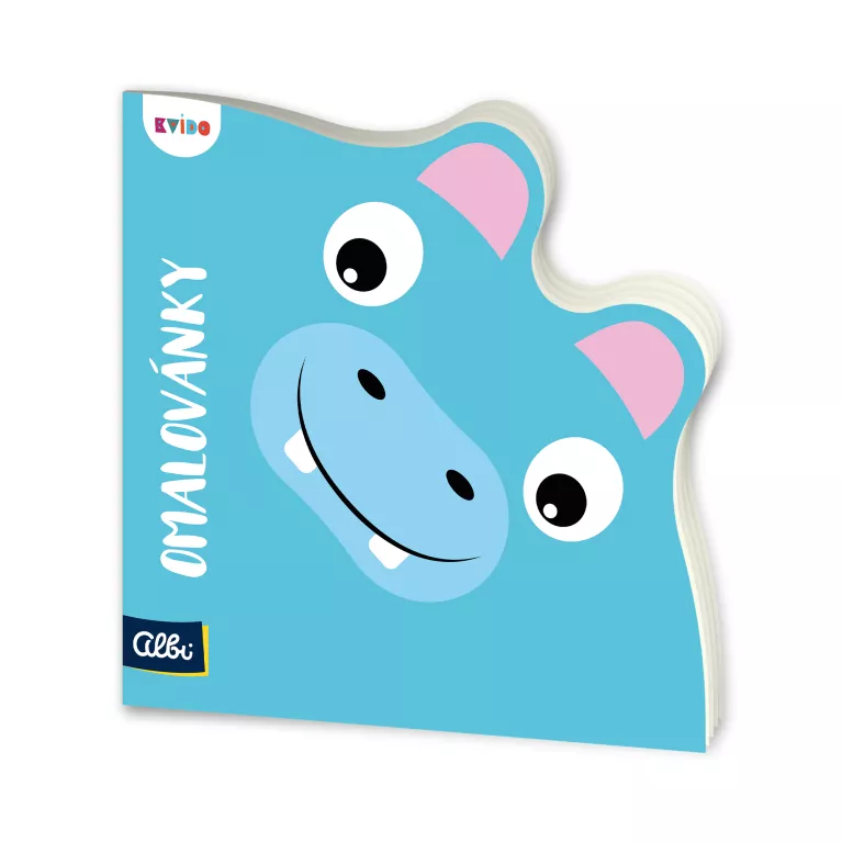 Tvarované omalovánky: Hroch - Kvído