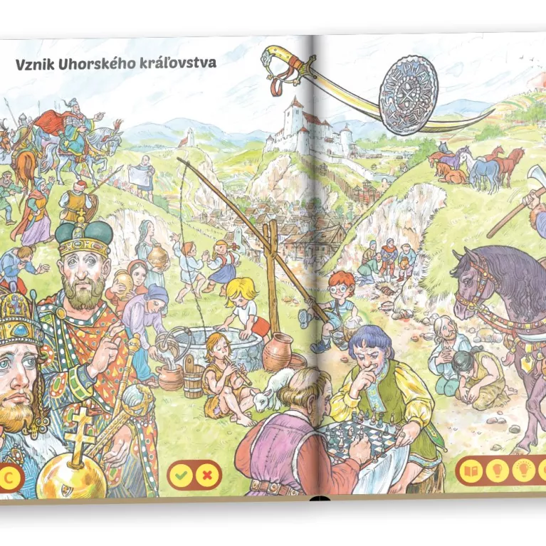 Kniha Hravé slovenské dejiny SK