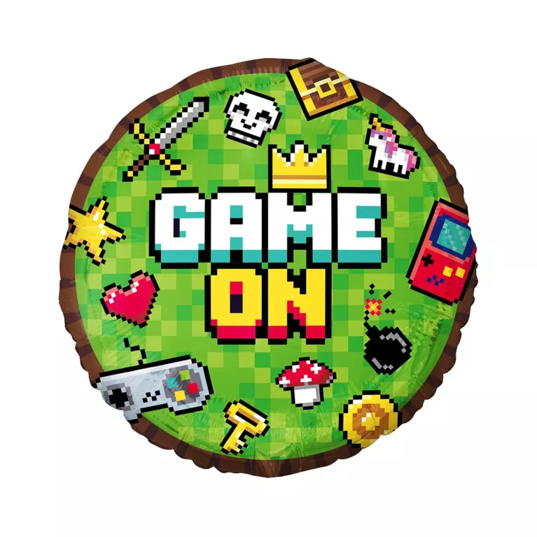 Balónek fóliový Game on
