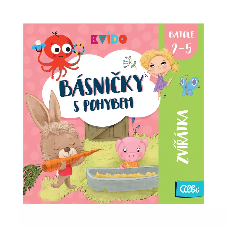 Básničky s pohybem - Zvířátka - Kvído