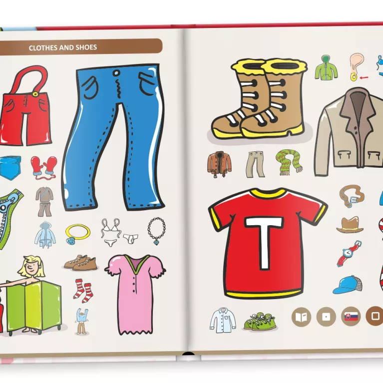 Anglický obrázkový slovník SK