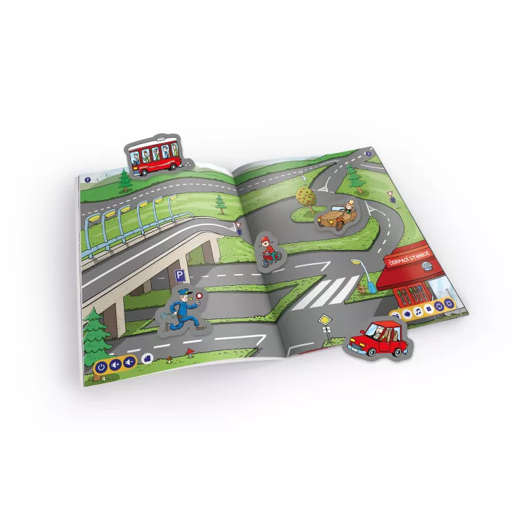 Samolepková knížka Doprava