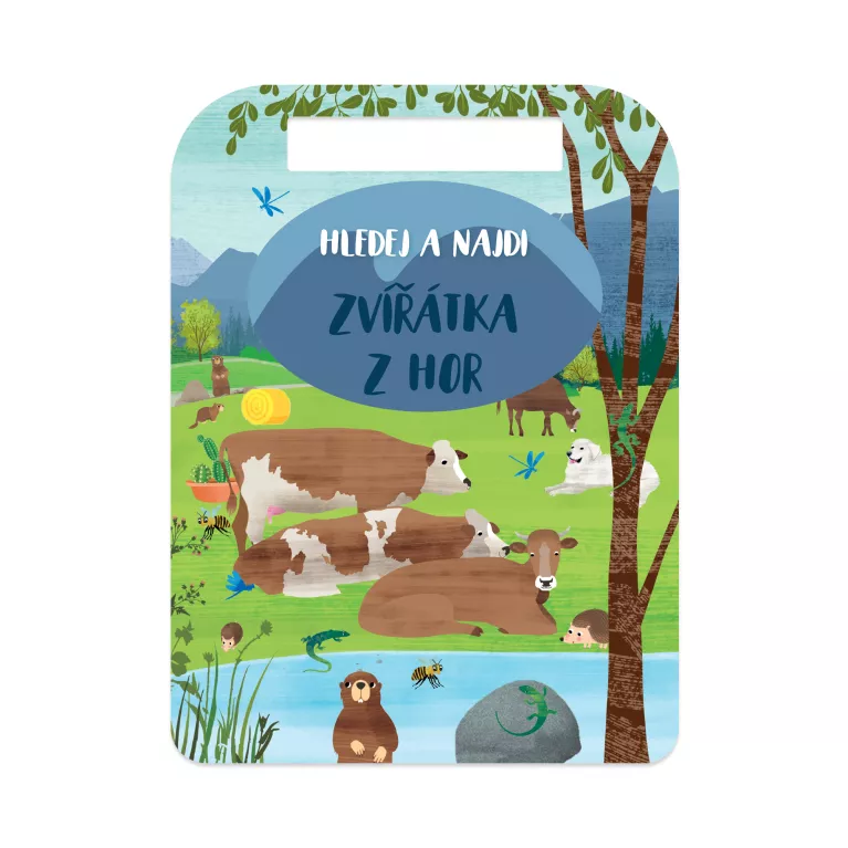 Hledej a najdi: Zvířátka z hor - Kvído