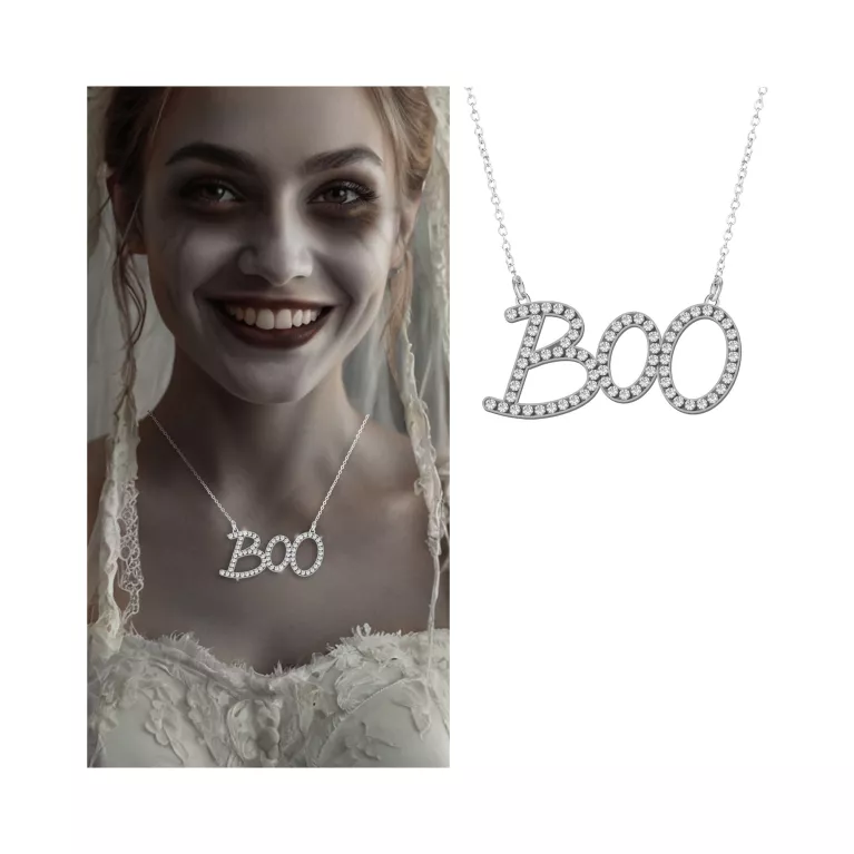 Náhrdelník Halloween Boo