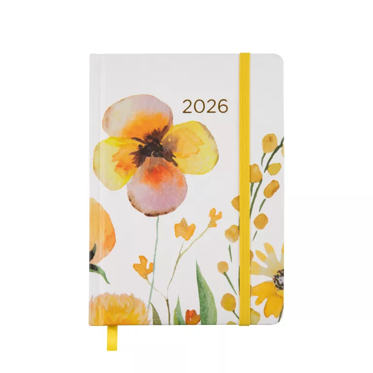 Denní diář - Žluté květiny
