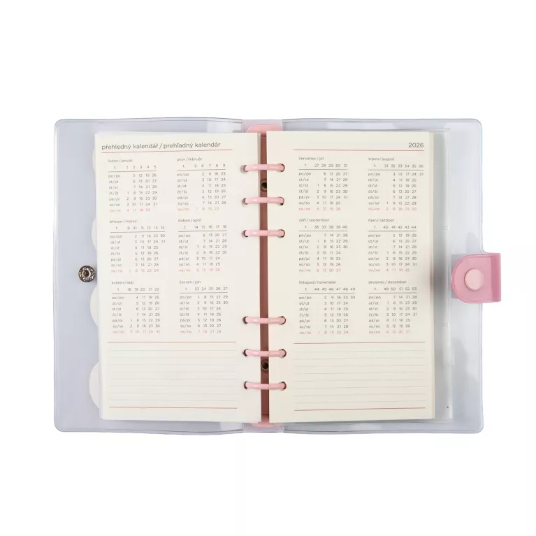 Plánovací diář - Květiny