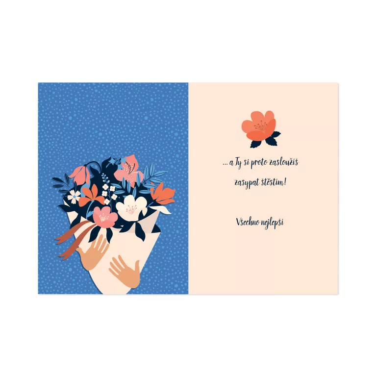 Hrací přání - Květy v dlaních