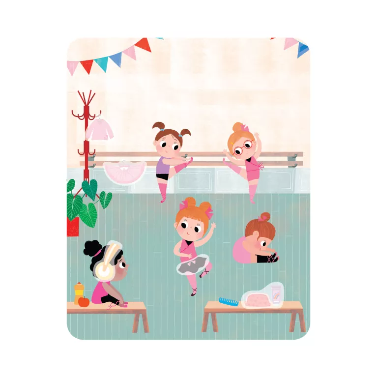 Samolepkování: Baletky - Kvído