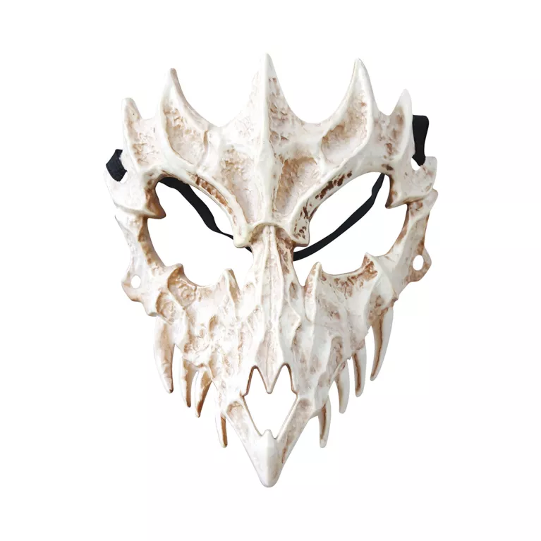 Maska Dračí lebka s tesáky