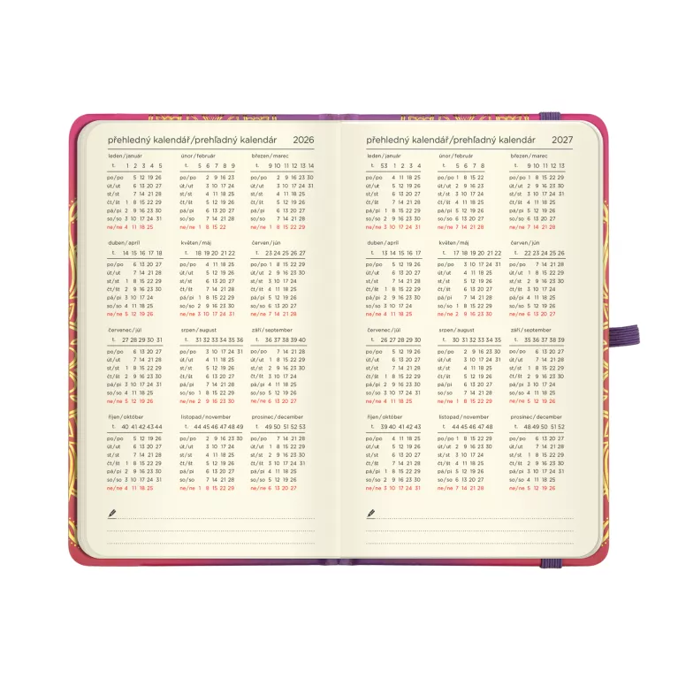 Kapesní diář - Mandala