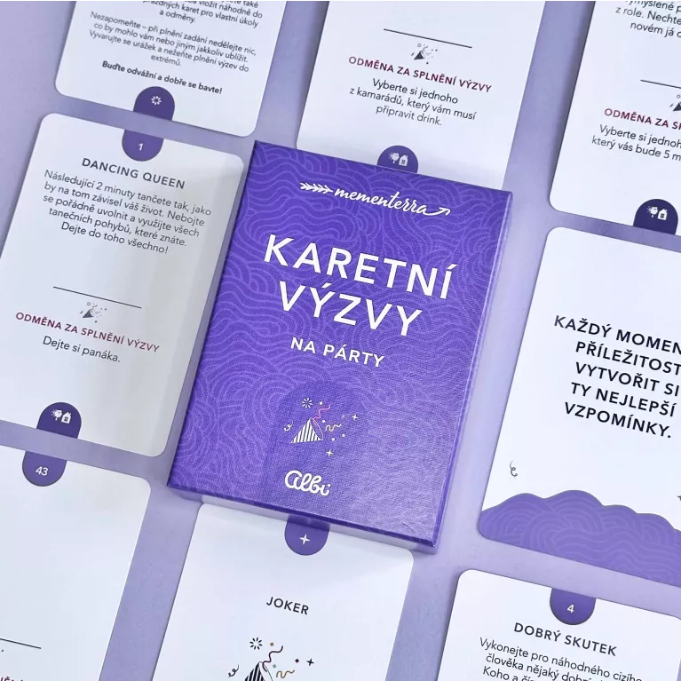 Karetní výzvy - Na párty