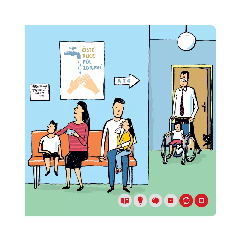 Minikniha povolání - Lékař