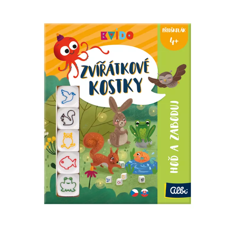 Zvířátkové kostky - Kvído