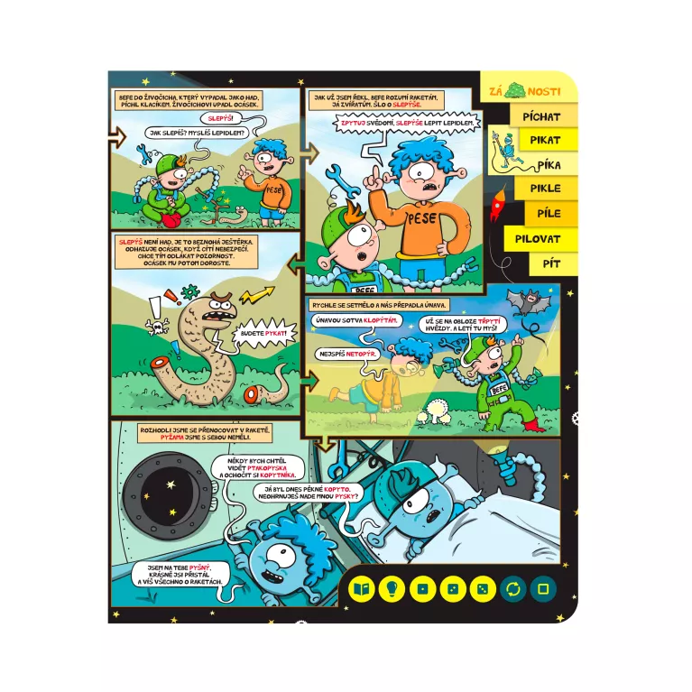 Kniha Vyjmenovaná slova