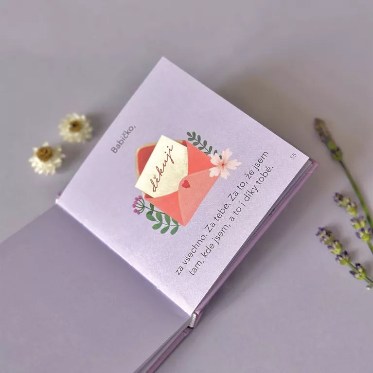 Minikniha - Pro babičku