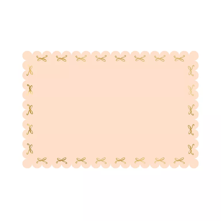 Ubrus papírový Mašle