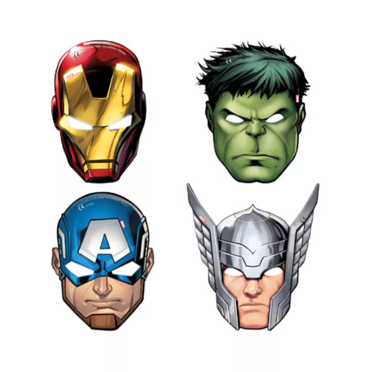 Masky Avengers 6 ks