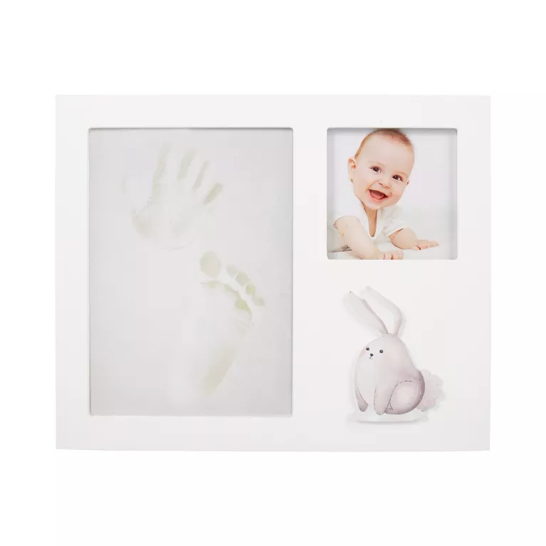 Fotorámeček pro miminko se sadou na 3D otisky