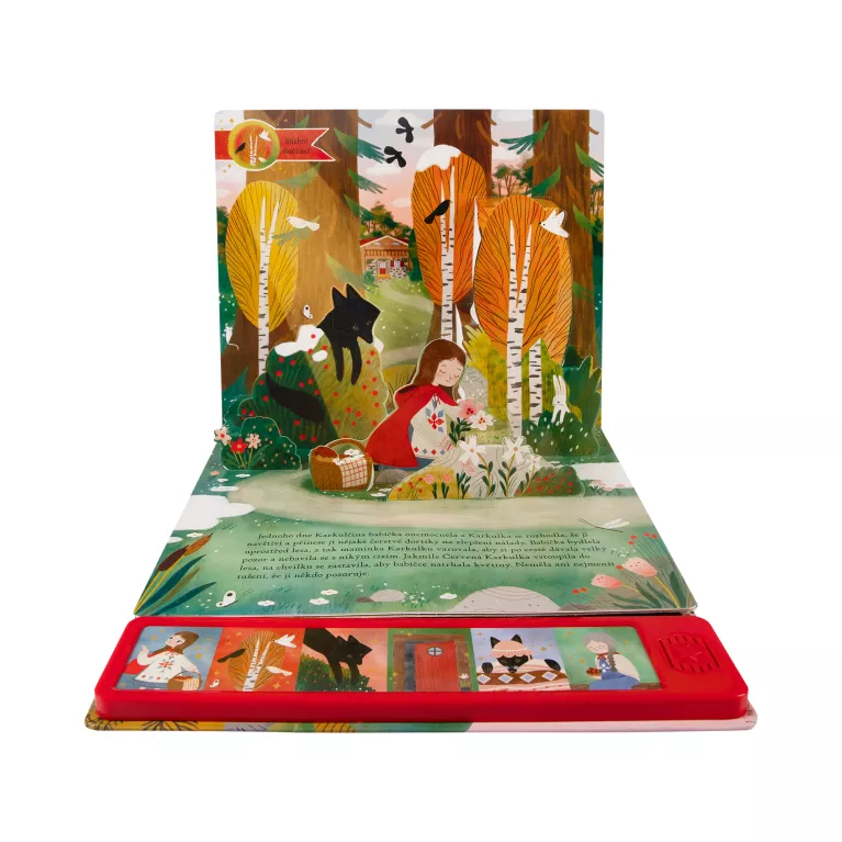 Červená Karkulka - Zvuková 3D kniha