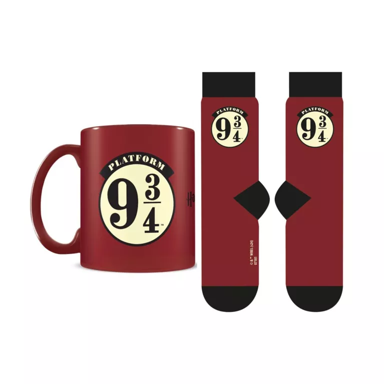 Harry Potter: Sada hrnek a ponožky - Nádraží 9 a 3/4