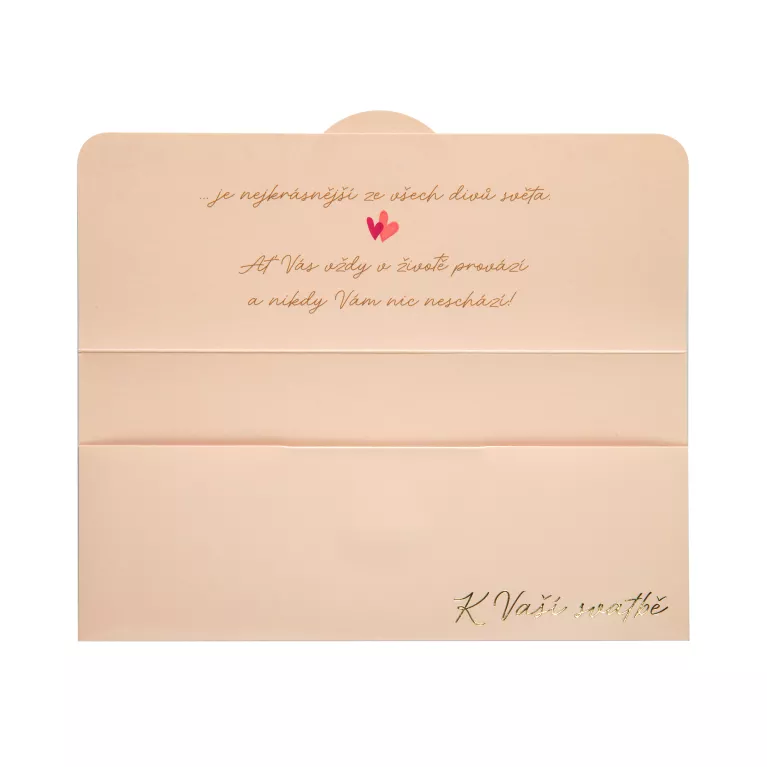 Magnetická kapsa na peníze - K Vaší svatbě