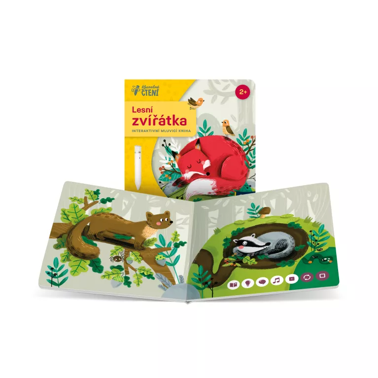 Minikniha pro nejmenší - Lesní zvířátka