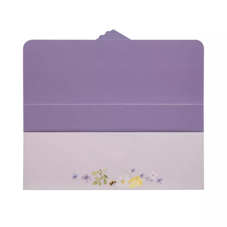 Magnetická kapsa na peníze - Luční květy