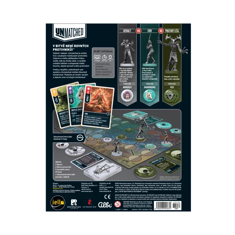 Unmatched Zaklínač - Stříbro a ocel