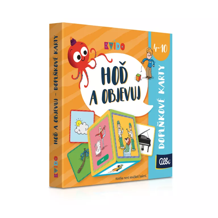 Hoď a objevuj: Doplňkové karty - Kvído