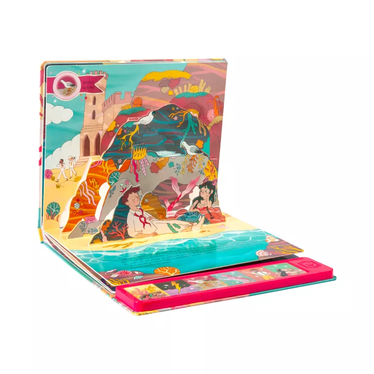 Malá mořská víla - Zvuková 3D kniha