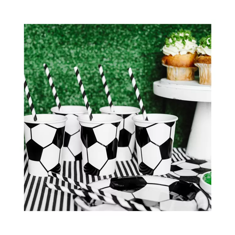 Kelímky Fotbalový míč  6 ks