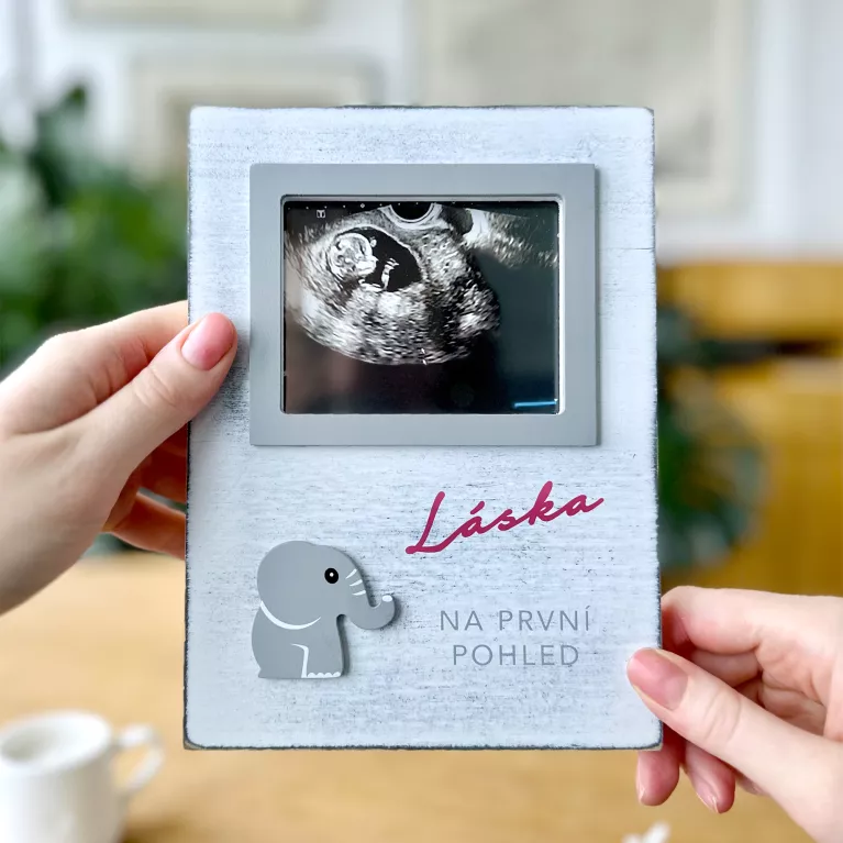 Malý fotorámeček pro miminko