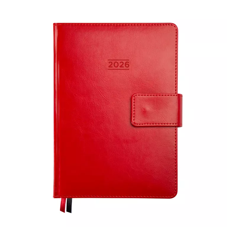 Červený manažerský diář
