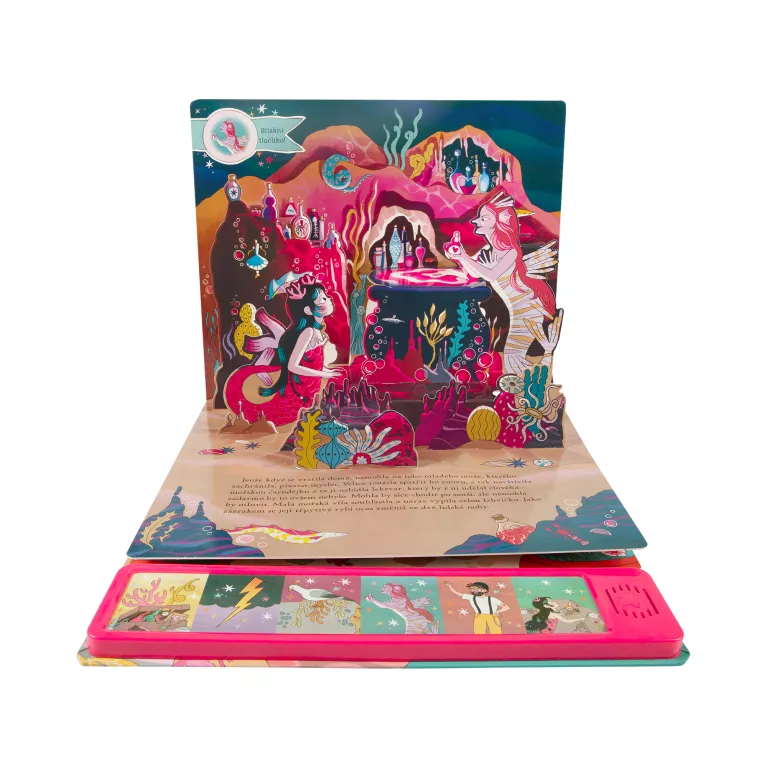 Malá mořská víla - Zvuková 3D kniha