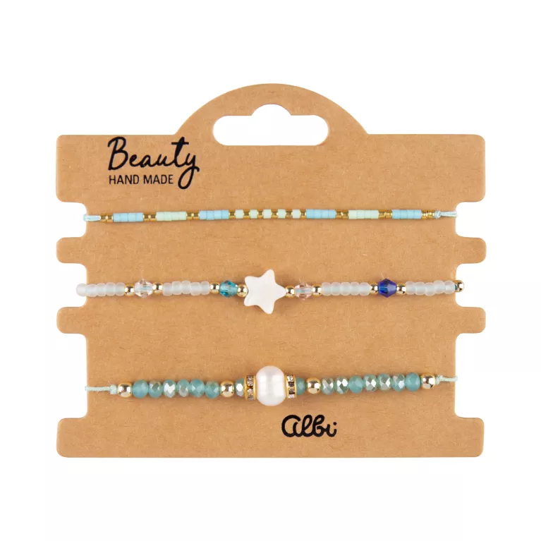 Náramky - Modrá hvězda