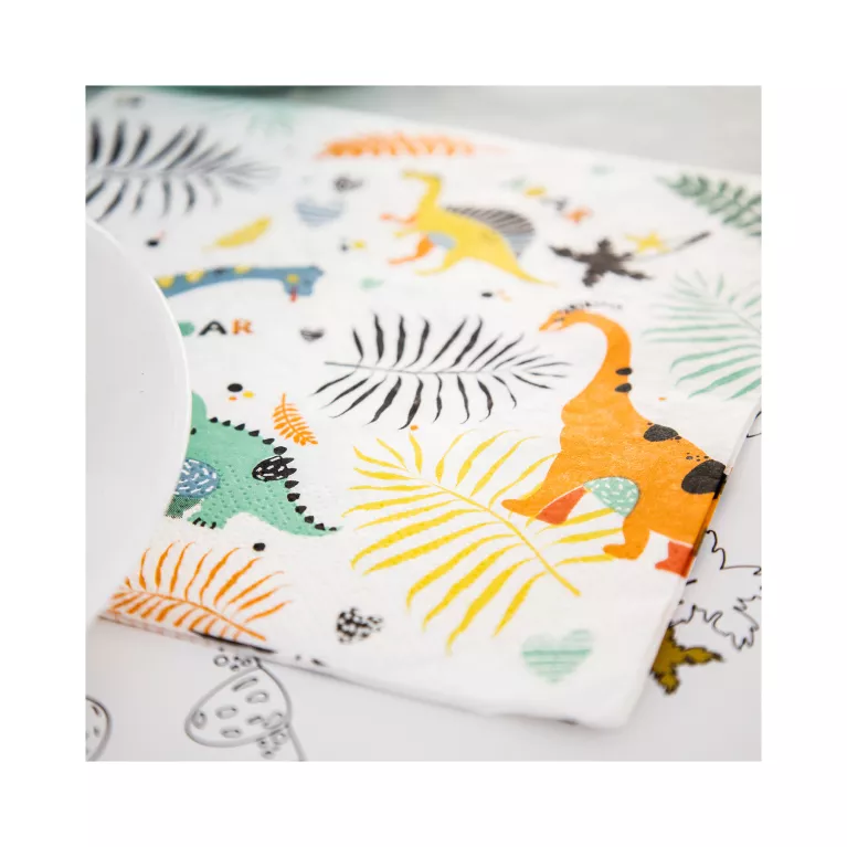 Ubrousky Dinosauři 20 ks