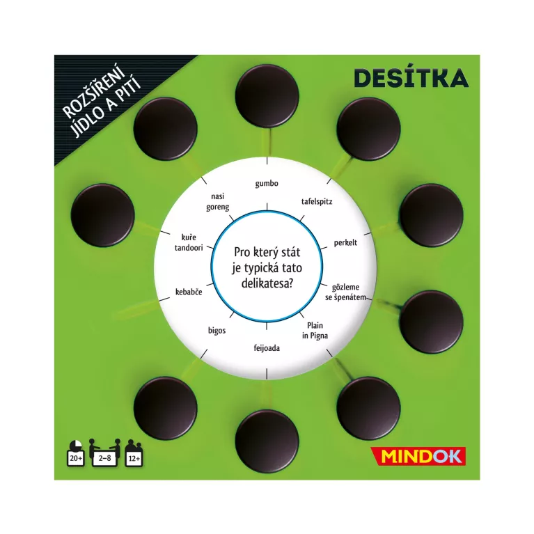 Desítka - Rozšíření Jídlo a pití