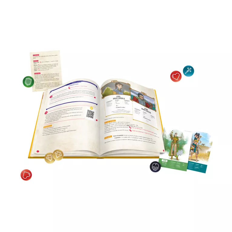 Kniha Malí hrdinové - Království draků