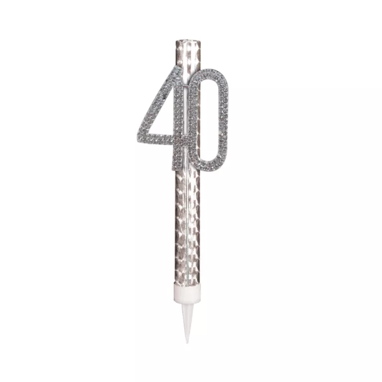 Fontána dortová Jubileum stříbrná číslo 40