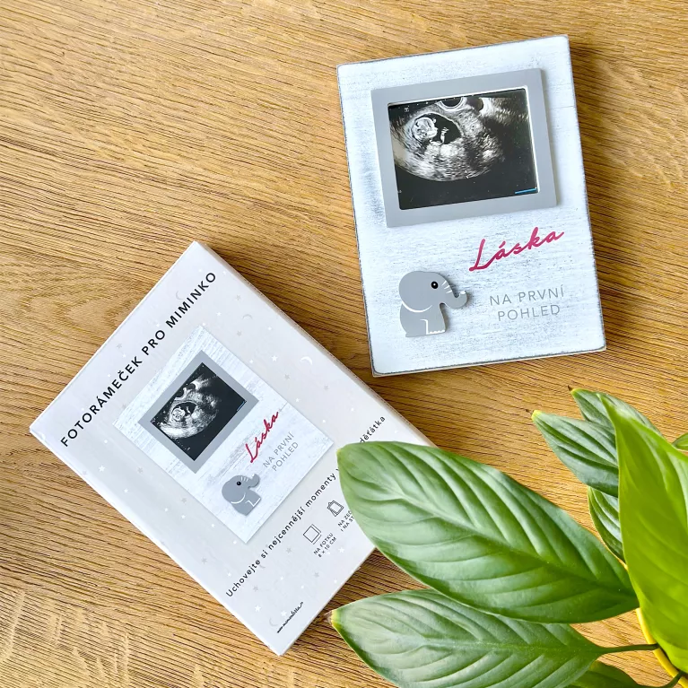 Malý fotorámeček pro miminko