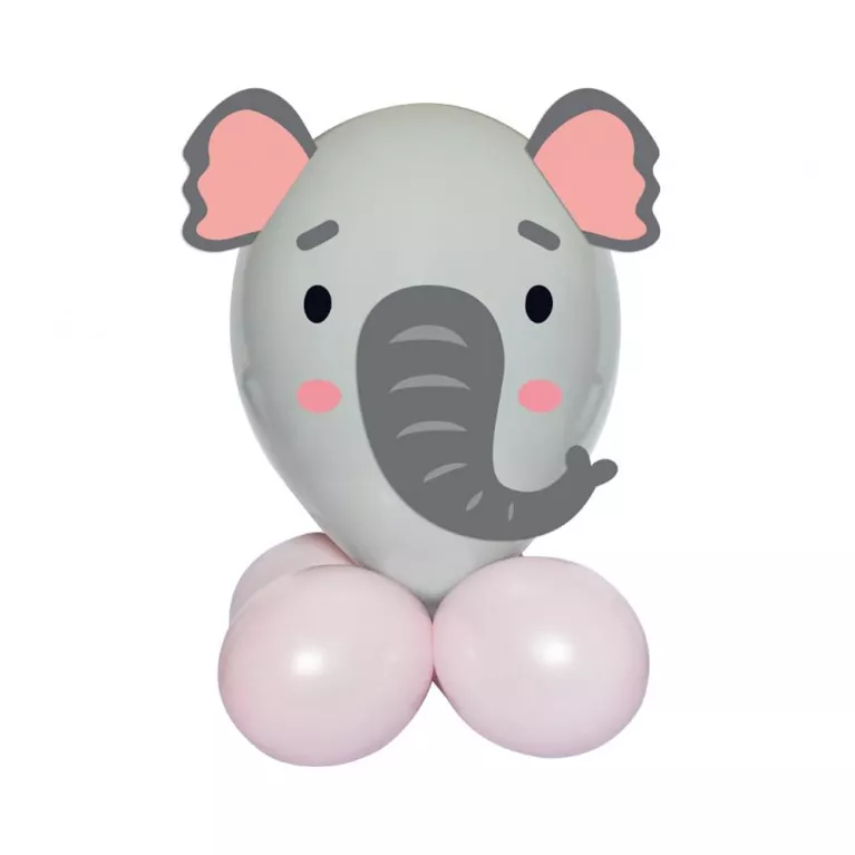 Balónkové zvířátko DIY Slon