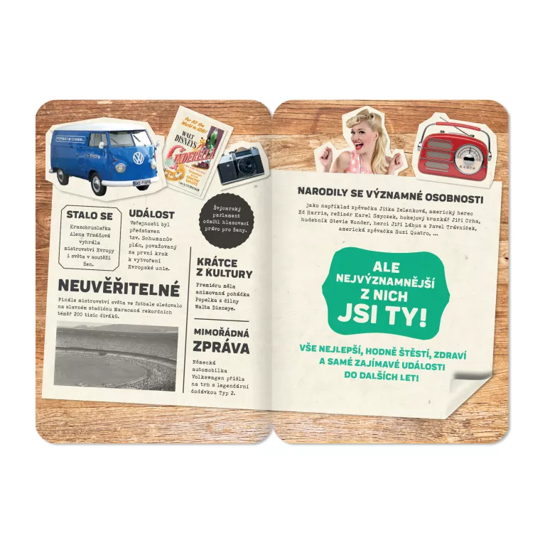 Retro přání - 1950