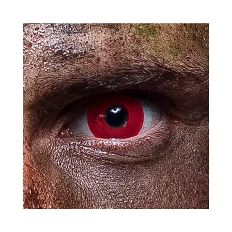 Kontaktní čočky červené