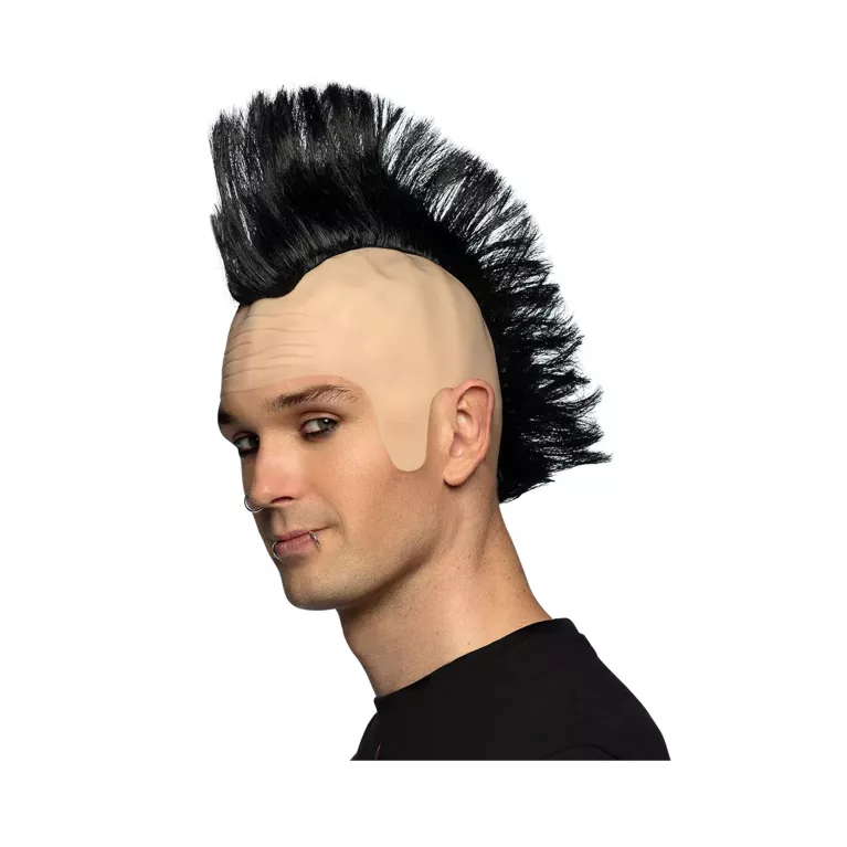 Paruka Punk černé číro