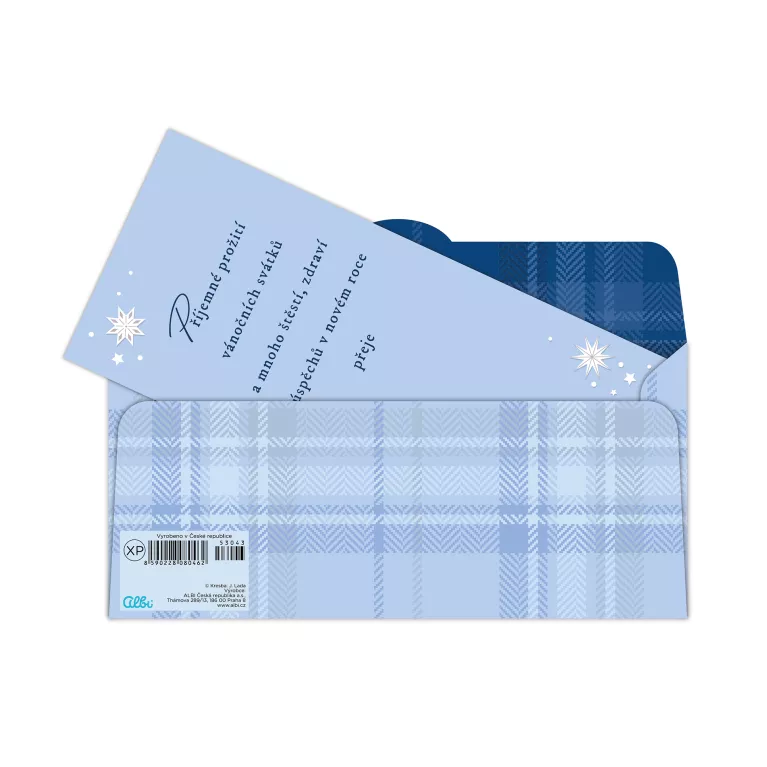 Obálka na peníze Josef Lada - K Vánocům