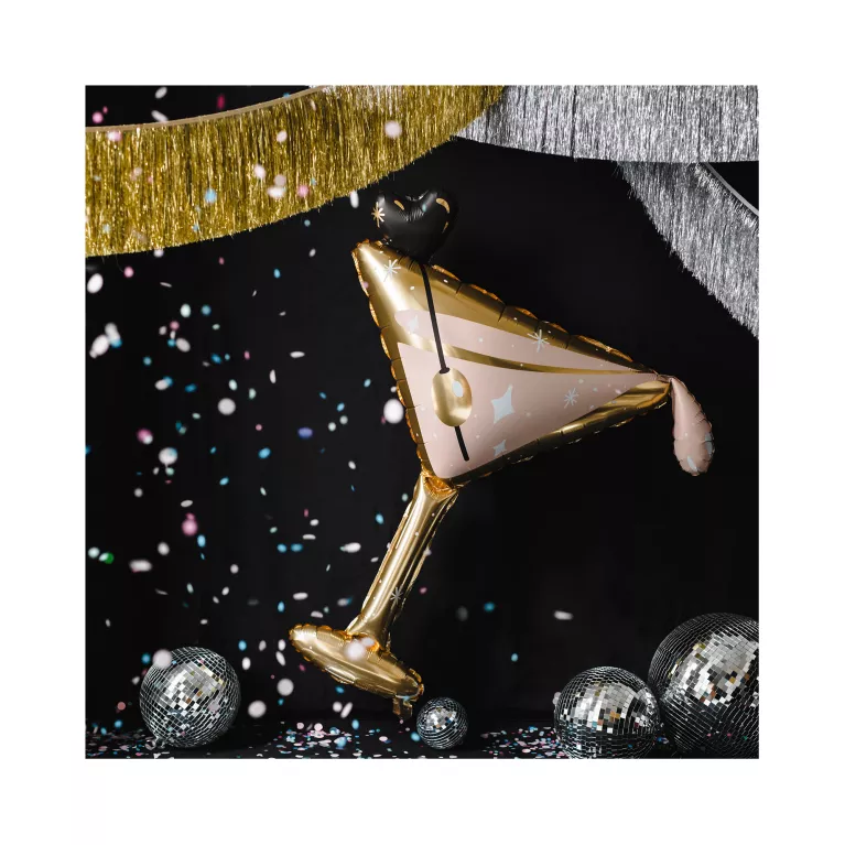 Balónek fóliový Drink sklenička