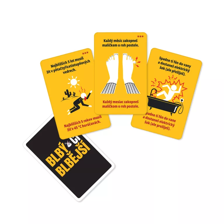 Výhodné balení - Hustý či hustější + Blbý či blbější