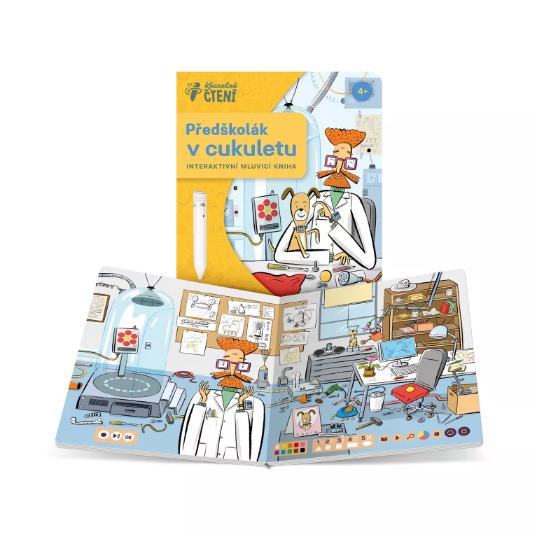 Kniha Předškolák v cukuletu
