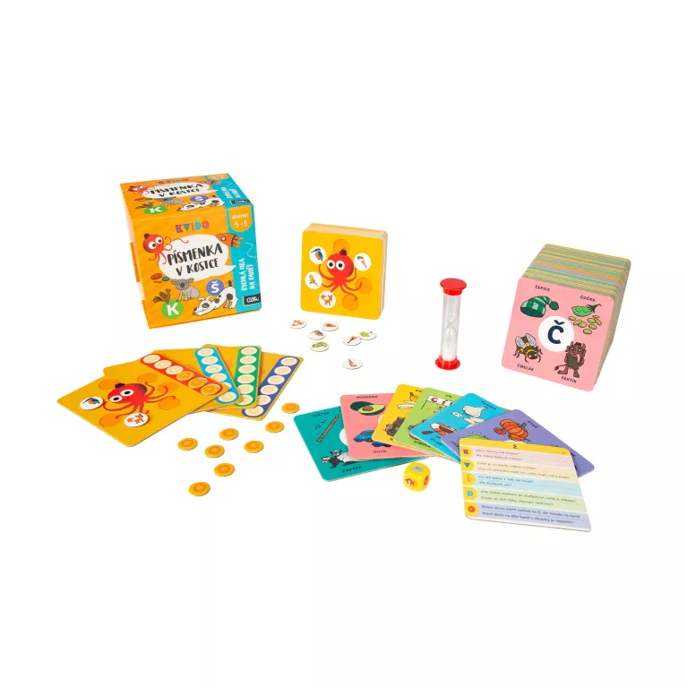 Kvído - Písmenka v kostce