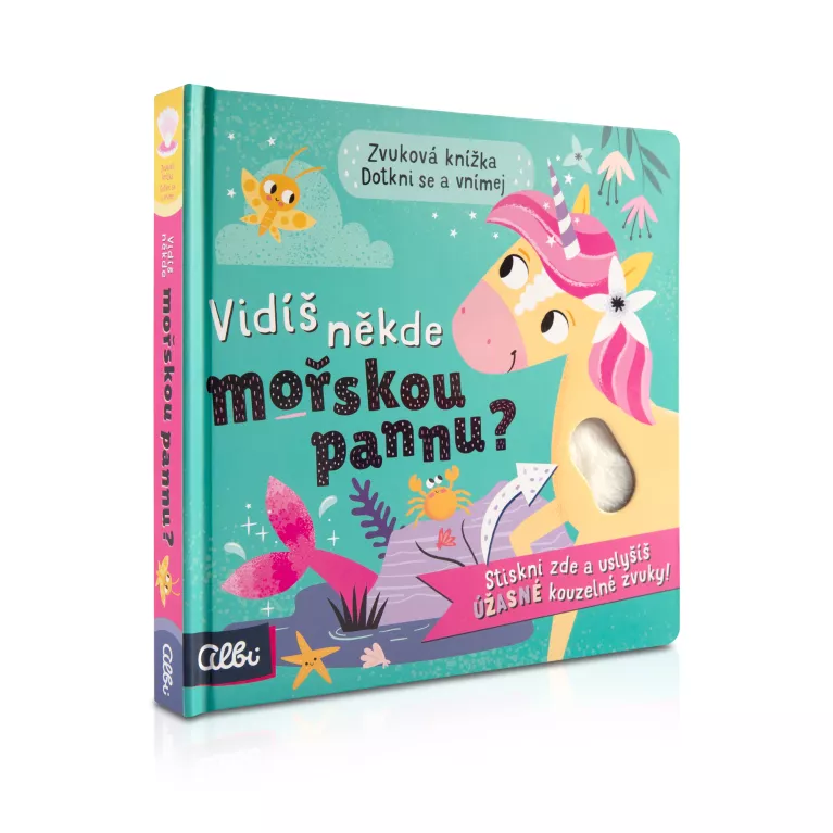 Vidíš někde mořskou pannu? - Zvuková hmatová kniha